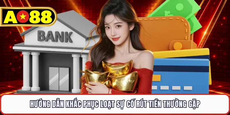 Hướng dẫn khắc phục loạt sự cố rút tiền thường gặp