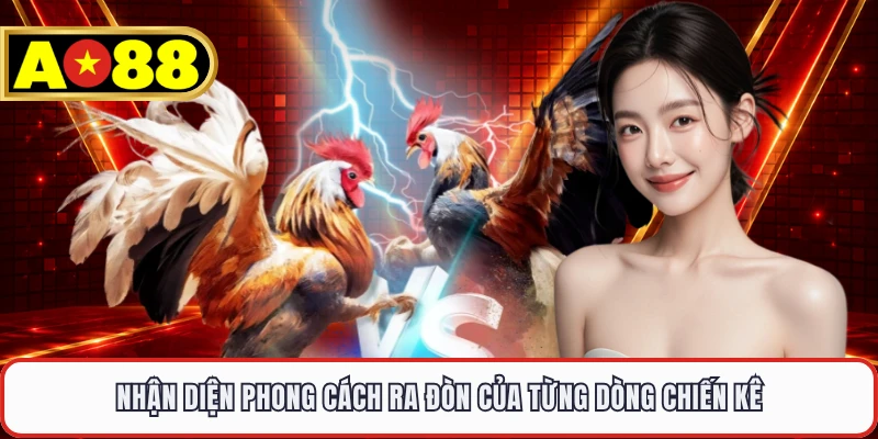 Nhận diện phong cách ra đòn của từng dòng chiến kê 