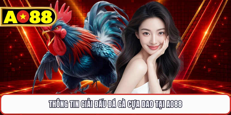 Thông tin giải đấu đá gà cựa dao tại AO88